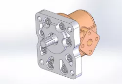 Gear oil pump 10