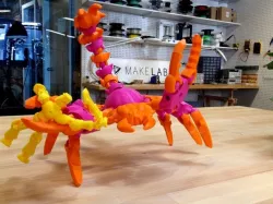 Giant two-colour Modio scorpion
