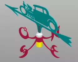 Girouette (weather vane) Hot Rod