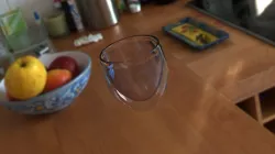 Glass for hot coffe