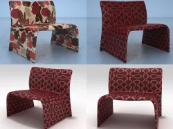 Glove Chair 3D model