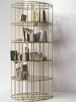 Golden Cage 3D model