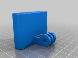 Gopro back pack mount