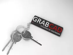 GrabCAD key holder