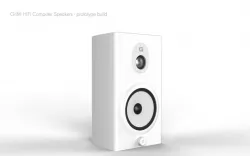 Grifiti HiFi Powered Desktop Computer Speaker - left