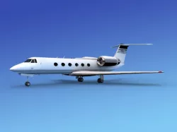 Grumman Gulfstream IV V05 3D model