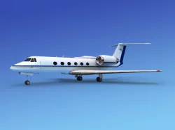 Grumman Gulfstream IV V12 3D model