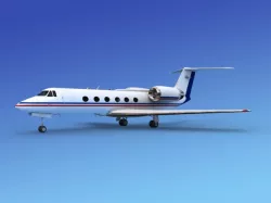 Grumman Gulfstream IV V13 3D model