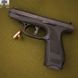 GSh-18 3D model