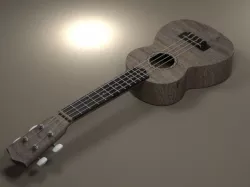 Guitar 3D model