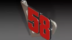 Heel protector simoncelli style