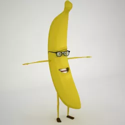 Hermes Banana 3D model