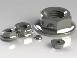 Hex flange nut