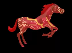Horse Carousel 3D model