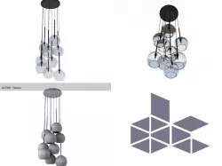 Ice Chandelier 3D model