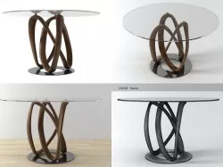 Infinity dining 3D model