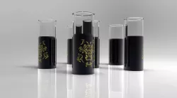 Japanese Steampunk Glass Set (Angry Japanese God Glass Set)