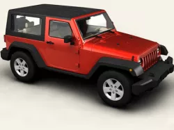 Jeep Wrangler 2007 3D model