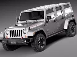 Jeep Wrangler Rubicon 2014 3D model