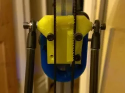 Kossel Mini custom carriage for closed loop belt