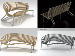 Leda Seat 3D model