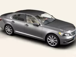 Lexus LS 460 3D model