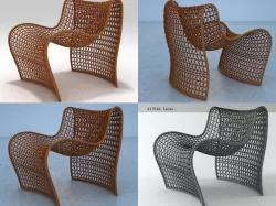 Lola Occasional Chair 3D model