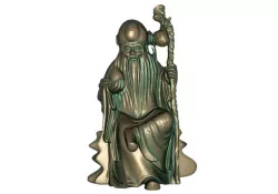 Longevity god Low-poly  3D model