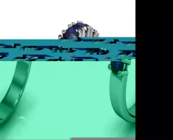 Machine for bending wire.