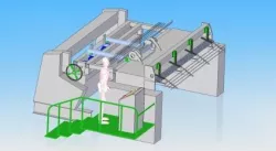 Machine to weld iron bars