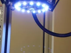 Magnetic plate for ring of LED's ("Angel Eyes") for Rostock Max V2 (Should work with V1 too)