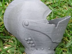 Medieval Helmet from Lincoln 3D Scans