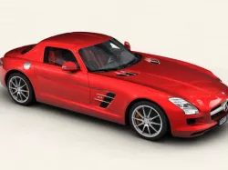Mercedes SLS 2011 3D model