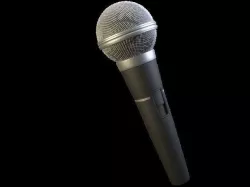 Microphone 3D model