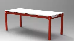Military table by Gerrit Rietveld