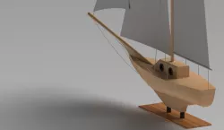 Miniature Sailing Boat