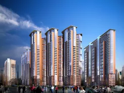 Multiple Aristocratic Towers 3D model