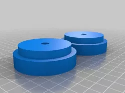 My Customized Fat 52mm Spool Adapter for 8mm shaft