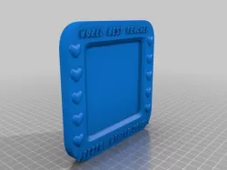 My Customized Photo frame with Stand