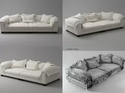 Nebula Sofa 3D model