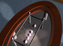 NEWTON'S CRADLE ANIMATION