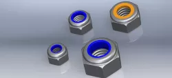 Nylon Hex Nut (4 sizes)