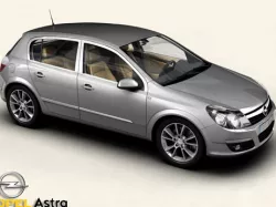 Opel Astra 3D model