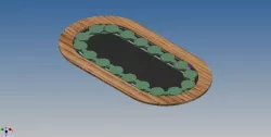 Oval Dining Table
