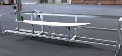 Palacita Surfboards CNC shaping machine model P2