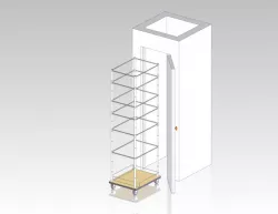 Pantry w-wire shelves