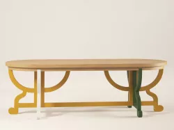 Paper Table 3D model