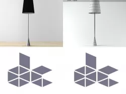 Pascal Mourgue Reading Lamp 3D model