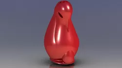 Penguin chilli flake shaker