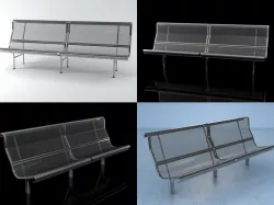 Perforano Bench 3D model